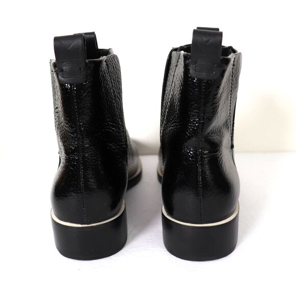 Mercedes Castillo Xandra patent Leather CHELSEA ANKLE boots size 7.5 - Picture 6 of 8